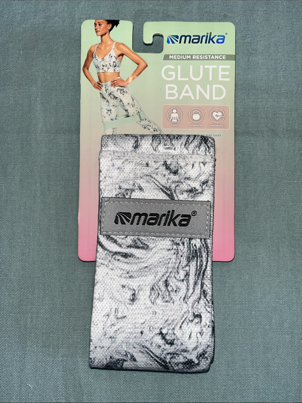 Marika Gray Marble Resistance Glute Band - Medium